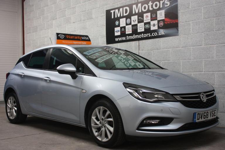 2019 Vauxhall Astra 1.6 CDTi 16V ecoTEC Tech Line Nav 5dr HATCHBACK DIESEL Manual