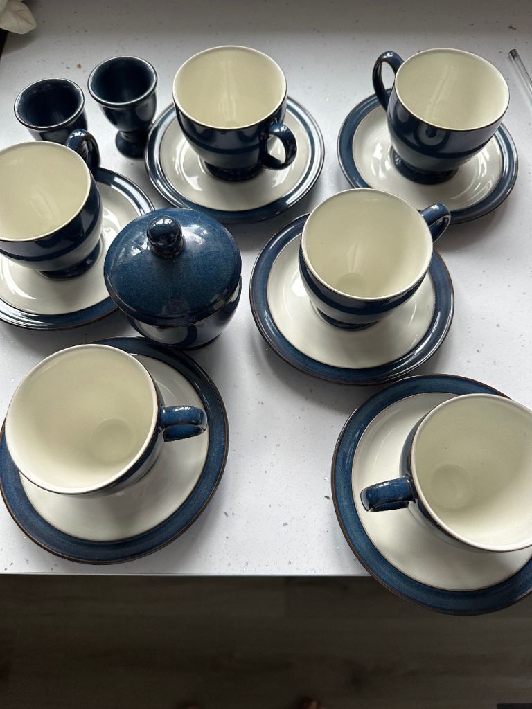 Denby blue china 