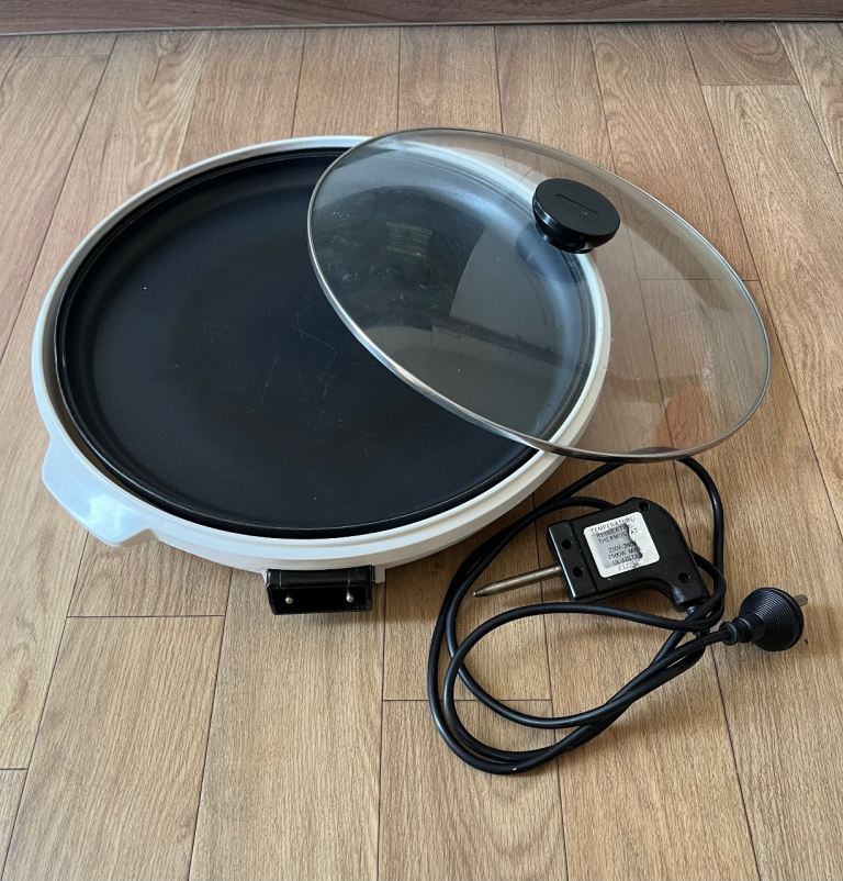Vogner Teppan Yaki Electric Grill TY-3700 with Lid