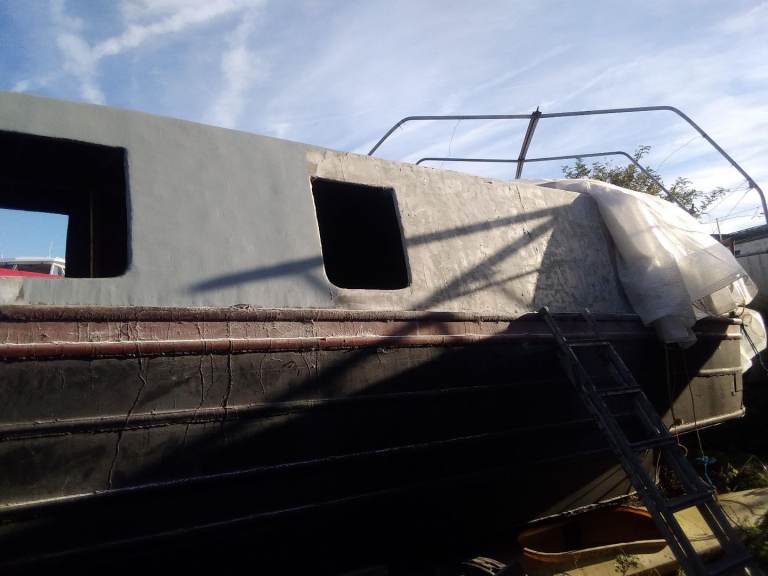 36ft Canal boat project 