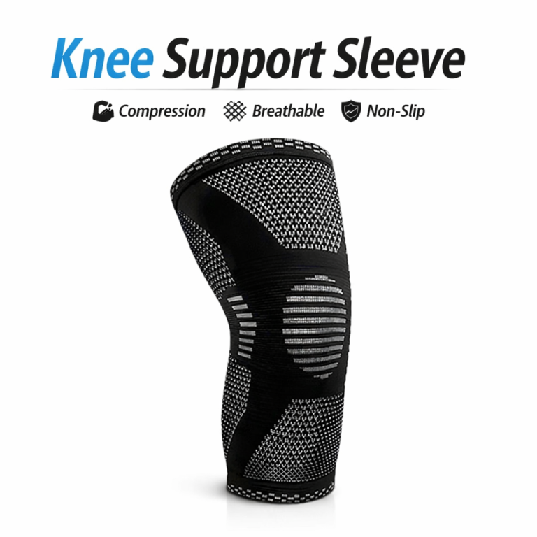 Knee Support Sleeve – Compression, Breathable, Non-Slip