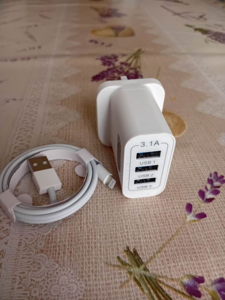 Triple Iphone Mobile Phone Charger