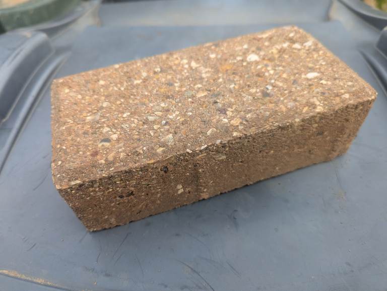 WANTED - Block pavers - Brown / beige/ tan / buff with pebble inclusions 