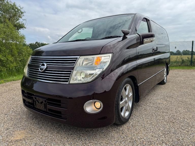 2009 Nissan Elgrand 2.5 HIGHWAY STAR * FULL BLACK LEATHER EDITION * 8 SEATER * LOW MILEAGE *  Pet...