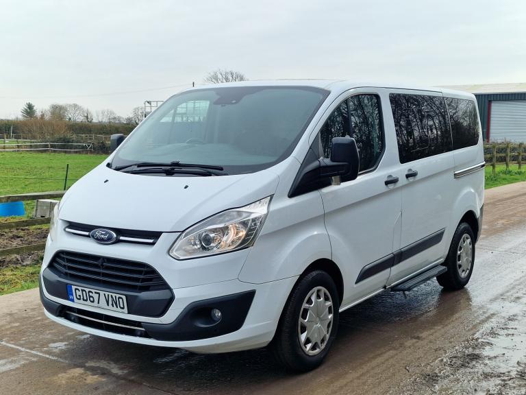 2018 Ford Tourneo Custom 310 ZETEC 9 Seat Minibus  Drives Perfect  11m MOT