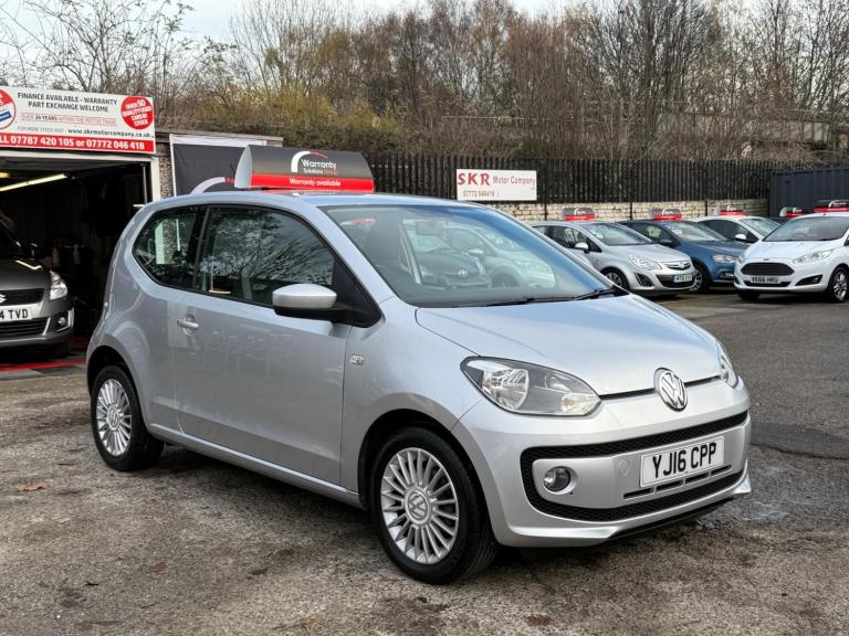 2016 Volkswagen up! 1.0 High up! Euro 6 3dr HATCHBACK Petrol Manual