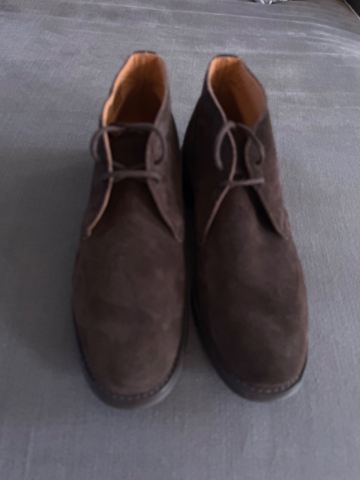As new size 8 Churchill's English Shoes - Brown Suede Desert Boots