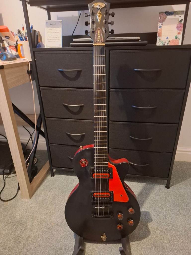 Stagg Custom Gothic Electric Guitar