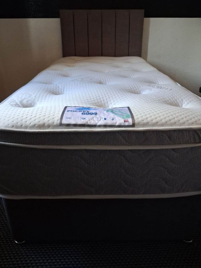 Single divan bed 