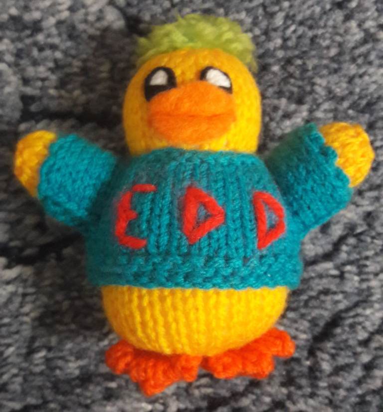 image for Hand knitted Chick toy – BRAND NEW – post or collect