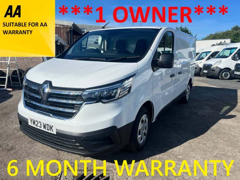 2023 Renault Trafic SL30 Blue dCi 130 Advance Van PANEL VAN Diesel Manual