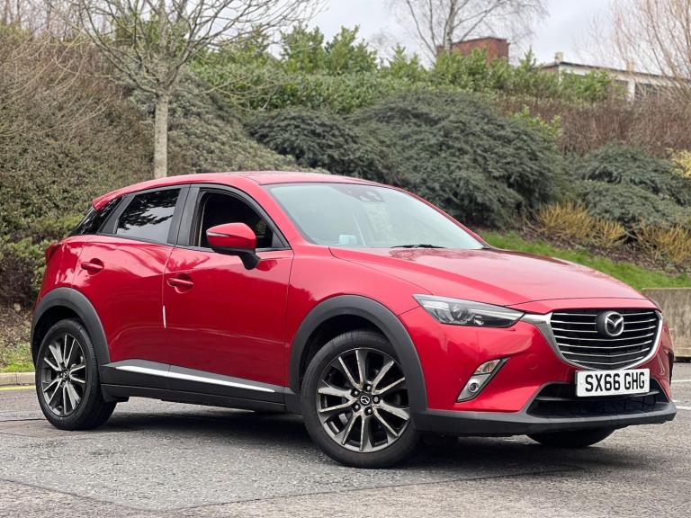 2017 Mazda CX-3 2.0 SKYACTIV-G Sport Nav Euro 6 (s/s) 5dr HATCHBACK Petrol Manual