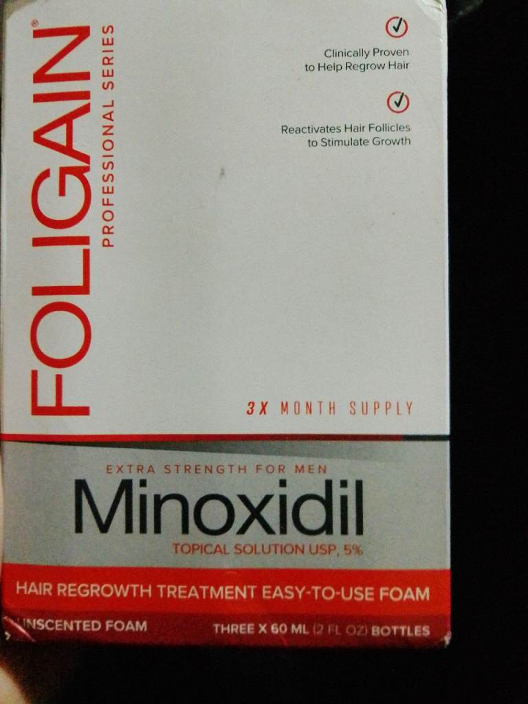 Minoxidil hair regrowth treatment 