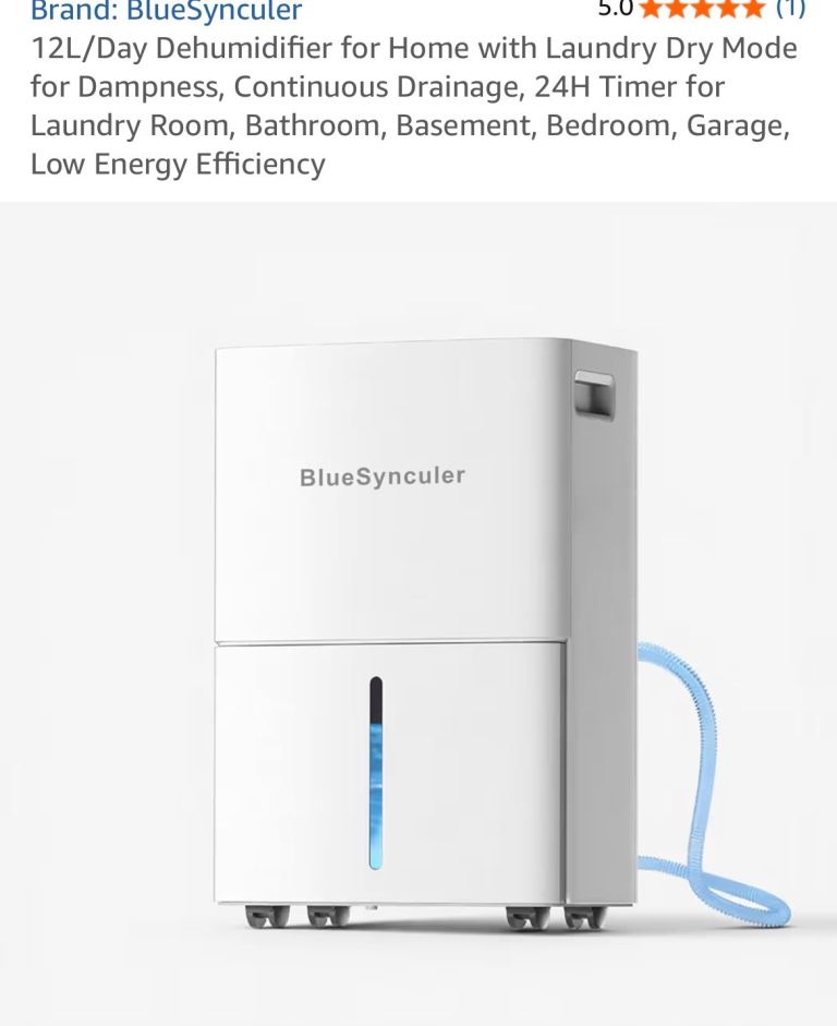 🆕 Home Dehumidifier /laundry dry mode / timer