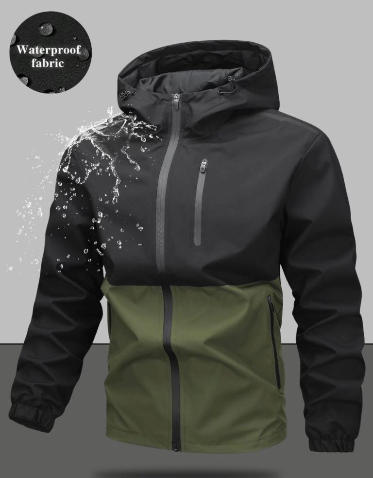 Waterproof jacket a practical outer layer