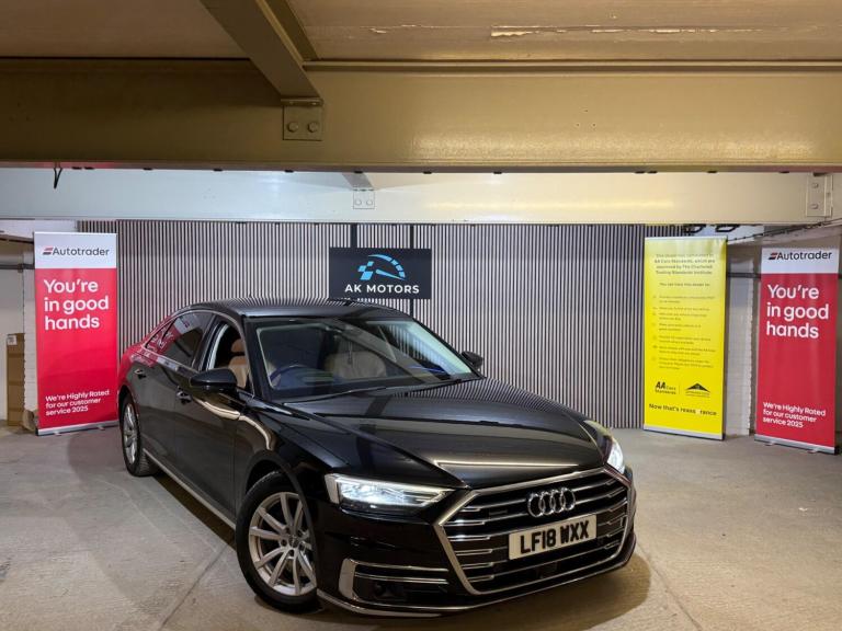 2018 Audi A8 L 55 TFSI Quattro 4dr Tiptronic SALOON PETROL Automatic