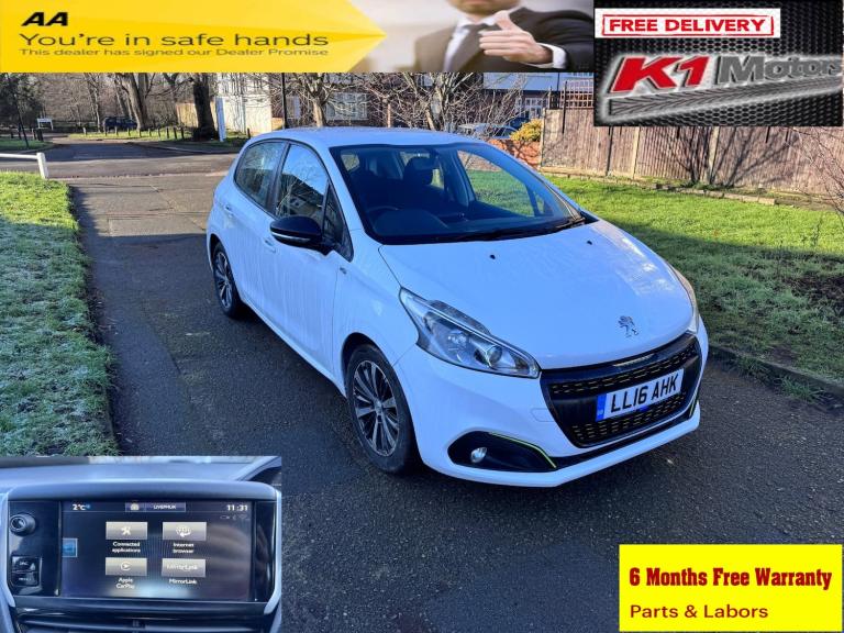 2016 Peugeot 208 1.2 PureTech XS-Lime 5dr HATCHBACK Petrol Manual