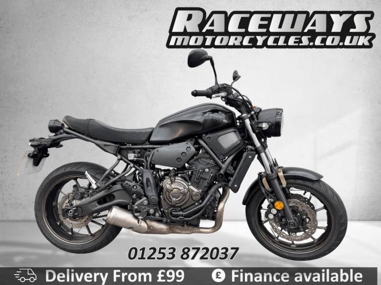YAMAHA XSR700 BLACK 2018 68 REG, 14,835 MILES, ONE OWNER