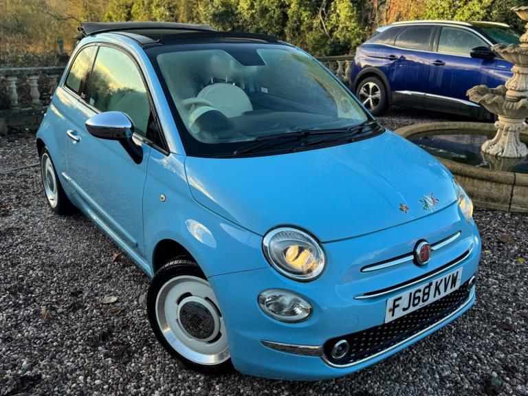 2018 Fiat 500 1.2 Spiaggina 2dr CONVERTIBLE Petrol Manual