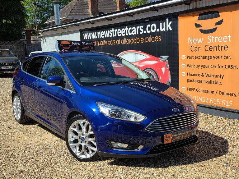 2017 Ford Focus 1.0T EcoBoost Titanium X Euro 6 (s/s) 5dr HATCHBACK Petrol Manual