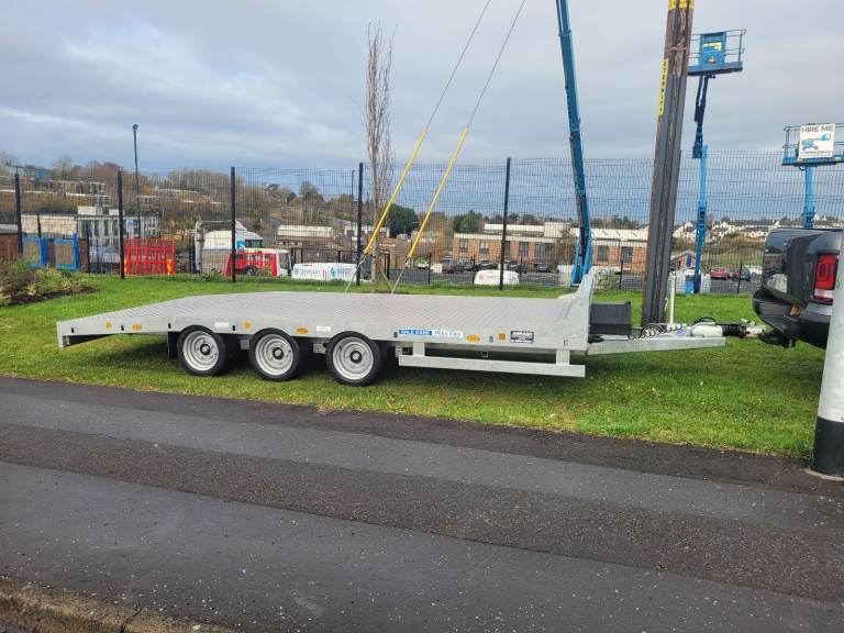 New Dale Kane 16ft beavertail lowloader transporter recovery trailers