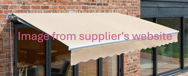 2.0 metre wide awning