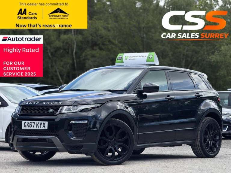 2017 Land Rover Range Rover Evoque 2.0 TD4 HSE Dynamic Auto 4WD Euro 6 (s/s) 5dr SUV Diesel Autom...