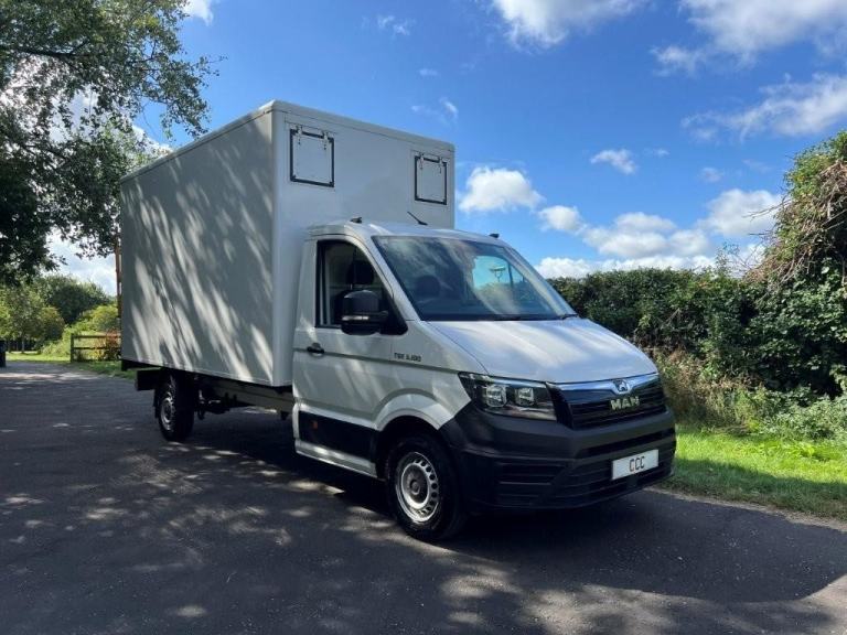 September 2020 MAN TGE 2.0 3100D FWD (102) LWB Luton With Tail lift