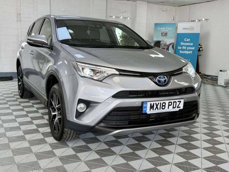 2018 Toyota RAV4 2.5 VVT-h Design SUV 5dr Petrol Hybrid CVT Euro 6 (s/s) (197 ps) ESTATE PETROL/E...