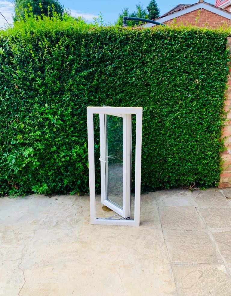 UPVC Window (50cm x 121cm) Double Glazed External Window