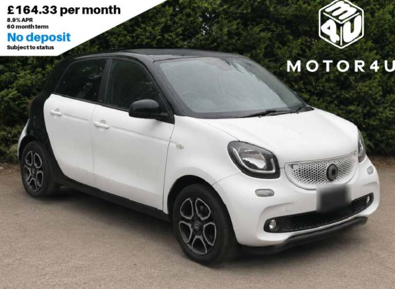 2016 smart forfour PRIME Hatchback Petrol Automatic