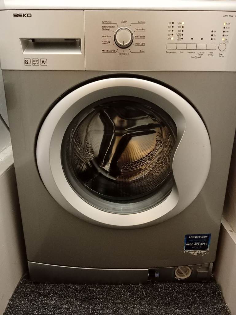 Beko 8kg washing machine and a beko fridge freezer £75 each 