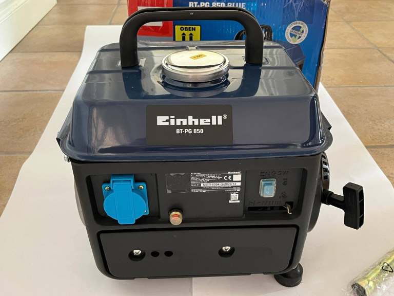 EINHELL BT-PG 850 PORTABLE GENERATOR – BRAND NEW