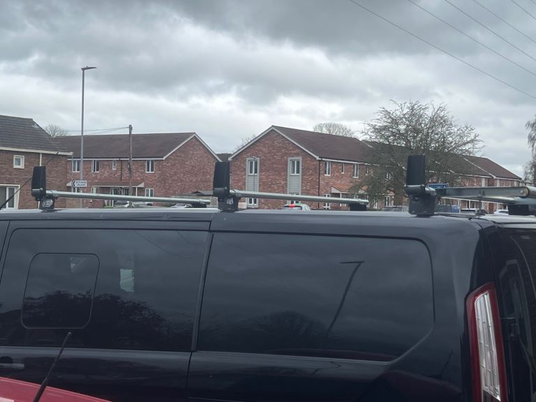 Heavy duty Ford transit roof rack