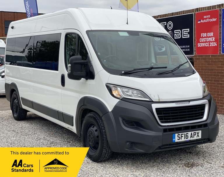 2016 Peugeot Boxer 2.2 HDi H2 Van 130ps PANEL VAN DIESEL Manual