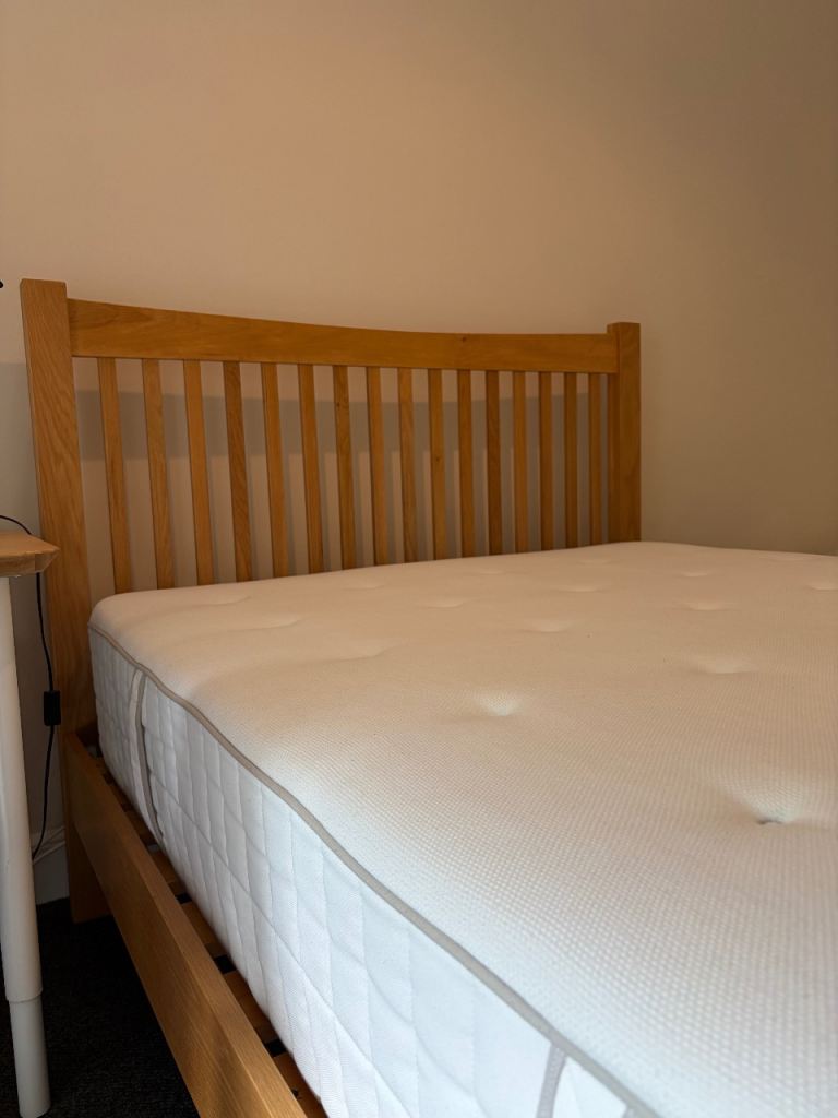 Double bed frame and Mattress
