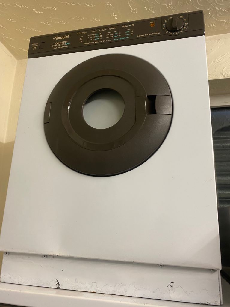✅WHITE HOTPOINT MINI VENTED TUMBLE DRYER £70 WE DO DELIVER 