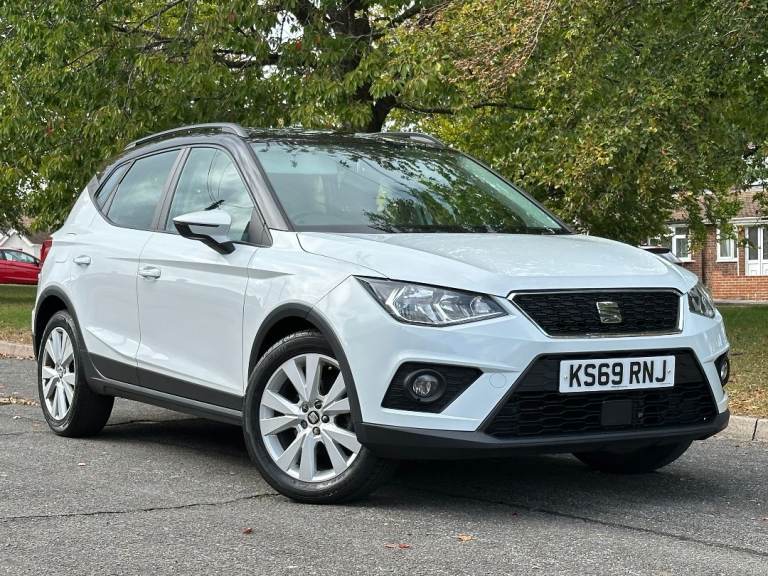SEAT ARONA 1.0 TSI SE TECHNOLOGY 50,000 LOW MILEAGE 5DR LONG MOT 2019 WHITE MANUAL TOP CONDITION