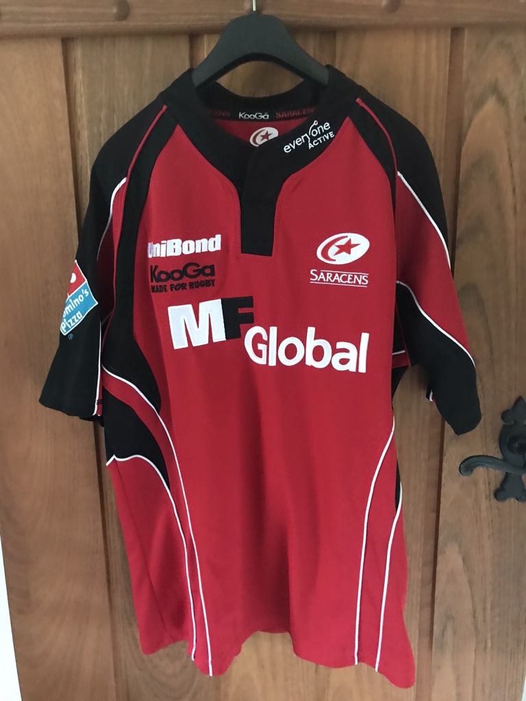 Saracens Mens Rugby shirt ( new) 