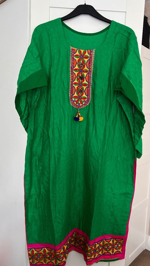 Mehndi salwar kameez 