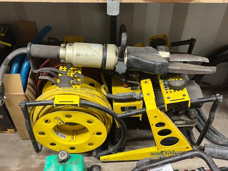 Weber Hydraulik V 50 Hydraulic Rescue Tool Set