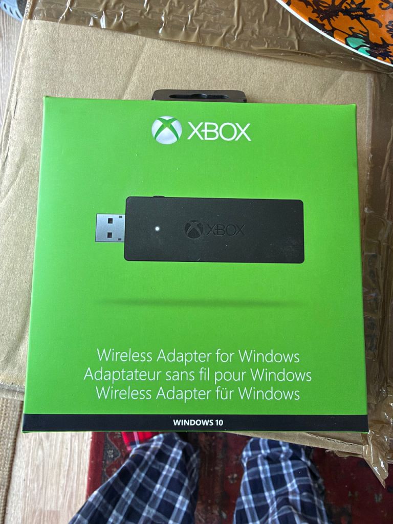 Microsoft Xbox Wireless Adapter for Windows USB – Model 1713 – Boxed