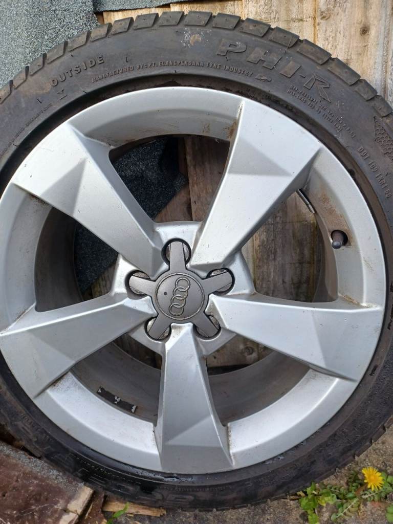 audi a1  215/45/16 pcd 5x100 wheels and tyres 