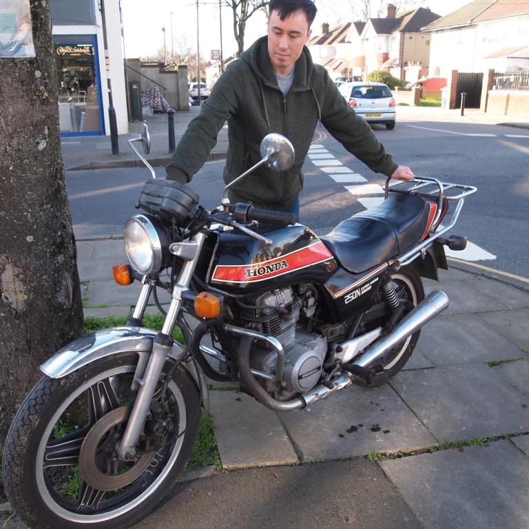 1982 Honda CB 250N Super Dream Deluxe Running Garage Find. For Sale