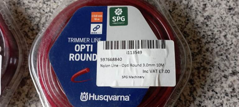strimmer line, 3mm x 10mtrs husqvarna
