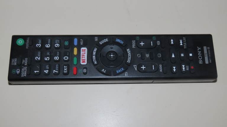 Genuine Sony Bravia TV Remote Control Netflix Smart Home Button Infrared Replacement Spare Unit IG3