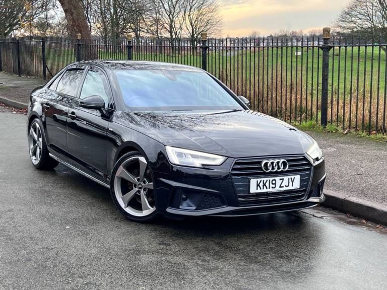 2019 19 AUDI A4 2.0 TFSI 35 BLACK EDITION SALOON 4DR PETROL S TRONIC EURO 6 (S/S