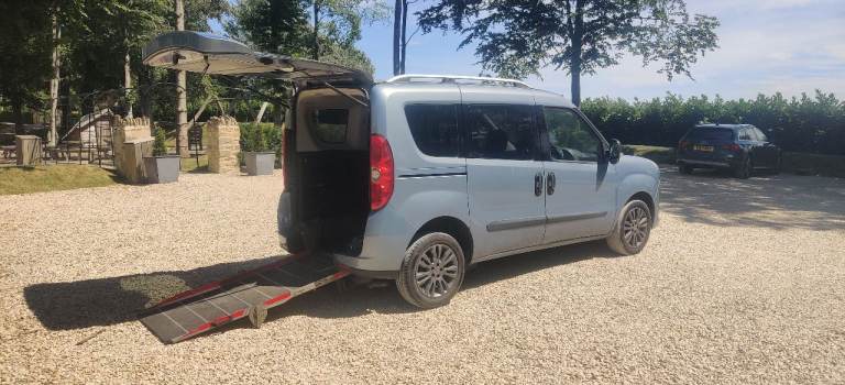 ** 2012 Fiat Doblo 2 Seater WAV Wheelchair Accessible Full MOT Low Mileage 49k VGC ULEZ Van **