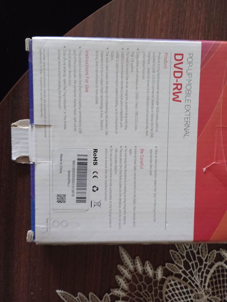 Dvd / rewriter 