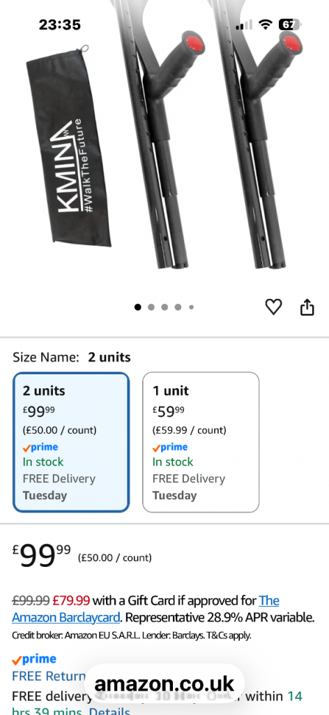 Crutches 